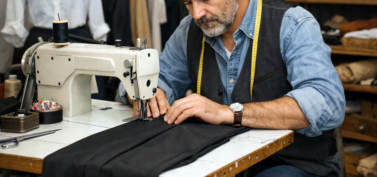 آموزش دوخت شلوار راسته