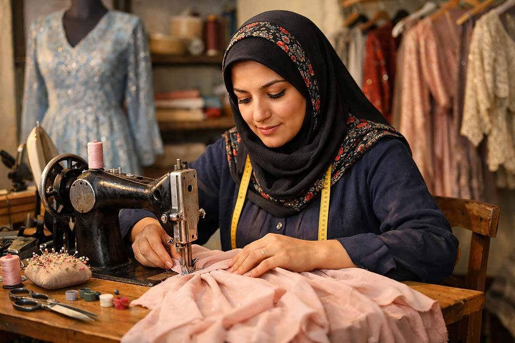 چطور از خیاطی خانگی به درآمد ثابت برسیم؟